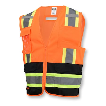 Hi-Vis TpR/Cl2 2TnSol F/ Msh Bk Surv Vst-Org-L